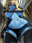 Sad Loser Robot Illustrations